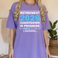 Teacher Retirement Class Of 2026 Loading Retired Women's Comfort Colors T-Shirt Violet Teacher Retirement Class Of 2026 Loading Retired Women's Comfort Colors T-Shirt Violet