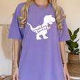Teacher Saurus T Shirt For Men And Women Women's Comfort Colors T-Shirt Violet Teacher Saurus T Shirt For Men And Women Women's Comfort Colors T-Shirt Violet