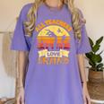 Teacher Shirts Halloween All Teachers Love Brains Women's Comfort Colors T-Shirt Violet Teacher Shirts Halloween All Teachers Love Brains Women's Comfort Colors T-Shirt Violet