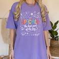 Teacher Specials The Best Part Of The Day Specials Squad Women's Comfort Colors T-Shirt Violet Teacher Specials The Best Part Of The Day Specials Squad Women's Comfort Colors T-Shirt Violet