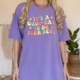 Teacher Testing Shirt It's A Good Day To Do Best Groovy Women's Comfort Colors T-Shirt Violet Teacher Testing Shirt It's A Good Day To Do Best Groovy Women's Comfort Colors T-Shirt Violet