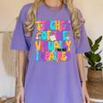 Teacher Of The Visually Impaired Blindness Awareness Women's Comfort Colors T-Shirt Violet
