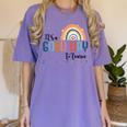 Teacher Of Visually Impaired Braille A Good Day To Learn Women's Comfort Colors T-Shirt Violet
