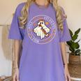 Teacher Will Trade Students For Candy Easy Halloween Costume Women's Comfort Colors T-Shirt Violet Teacher Will Trade Students For Candy Easy Halloween Costume Women's Comfort Colors T-Shirt Violet