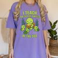 Teachers Day Women's Comfort Colors T-Shirt Violet Teachers Day Women's Comfort Colors T-Shirt Violet