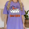 Team 5th Grade Boo Crew Halloween Teacher Student Costume Women's Comfort Colors T-Shirt Violet Team 5th Grade Boo Crew Halloween Teacher Student Costume Women's Comfort Colors T-Shirt Violet