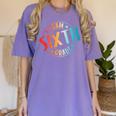 Team Sixth Grade Teacher Student Back To School 6th Grade Women's Comfort Colors T-Shirt Violet Team Sixth Grade Teacher Student Back To School 6th Grade Women's Comfort Colors T-Shirt Violet