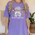 Technology Teacher Messy Bun Technology Teaching Women's Comfort Colors T-Shirt Violet Technology Teacher Messy Bun Technology Teaching Women's Comfort Colors T-Shirt Violet