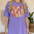 In My Thankful Teacher Era Autumn Thanksgiving Fall Season Women's Comfort Colors T-Shirt Violet In My Thankful Teacher Era Autumn Thanksgiving Fall Season Women's Comfort Colors T-Shirt Violet