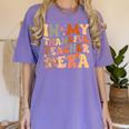 In My Thankful Teacher Era Cute Groovy Thanksgiving Teacher Women's Comfort Colors T-Shirt Violet In My Thankful Teacher Era Cute Groovy Thanksgiving Teacher Women's Comfort Colors T-Shirt Violet