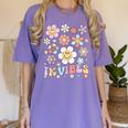 TK Vibes Back To School TK Girl Kid TK Team TK Teacher Women Women's Comfort Colors T-Shirt Violet TK Vibes Back To School TK Girl Kid TK Team TK Teacher Women Women's Comfort Colors T-Shirt Violet