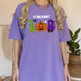 TOD Itinerant Teacher Of The Deaf Halloween ASL Interpreters Women's Comfort Colors T-Shirt Violet TOD Itinerant Teacher Of The Deaf Halloween ASL Interpreters Women's Comfort Colors T-Shirt Violet