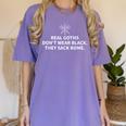History Teacher Real Goths Sack Rome Women's Comfort Colors T-Shirt Violet
