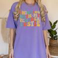 Twin Day Friends Teacher Twinning With My Bestie Matching Women's Comfort Colors T-Shirt Violet