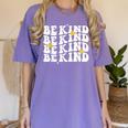 Unity Day Shirt Orange Kids Teacher 2023 Be Kind Groovy Women's Comfort Colors T-Shirt Violet Unity Day Shirt Orange Kids Teacher 2023 Be Kind Groovy Women's Comfort Colors T-Shirt Violet