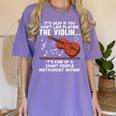 Violin Player Costume For Men Women Violin Teacher Violinist Women's Comfort Colors T-Shirt Violet Violin Player Costume For Men Women Violin Teacher Violinist Women's Comfort Colors T-Shirt Violet