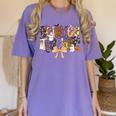 Women Spooky Science Teacher Halloween Science Stem Teacher Women's Comfort Colors T-Shirt Violet