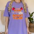 You Won't Scare Me I'm An Infant Teacher Men Women Women's Comfort Colors T-Shirt Violet