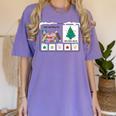 I Am Working For Christmas Break Special Education Teacher Women's Comfort Colors T-Shirt Violet