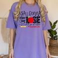 Y'All Gonna Make Me Lose My Mind Up Here Teacher Women's Comfort Colors T-Shirt Violet Y'All Gonna Make Me Lose My Mind Up Here Teacher Women's Comfort Colors T-Shirt Violet
