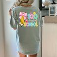 100 Days Of School Preppy 100th Day Of School Teachers Girls Women's Comfort Colors T-Shirt Back Print Bay 100 Days Of School Preppy 100th Day Of School Teachers Girls Women's Comfort Colors T-Shirt Back Print Bay