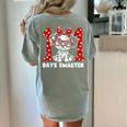100 Days Smarter 101st Day School Dalmatian Dog Teacher Kids Women's Comfort Colors T-Shirt Back Print Bay 100 Days Smarter 101st Day School Dalmatian Dog Teacher Kids Women's Comfort Colors T-Shirt Back Print Bay