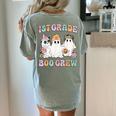 1st Grade Boo Crew Groovy Halloween Floral Ghost Kid Teacher Women's Comfort Colors T-Shirt Back Print Bay 1st Grade Boo Crew Groovy Halloween Floral Ghost Kid Teacher Women's Comfort Colors T-Shirt Back Print Bay