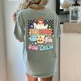 3rd Grade Boo Crew Third Grade Halloween Costume Teacher Kid Women's Comfort Colors T-Shirt Back Print Bay