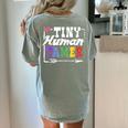 4 Teachers Or Parents Tiny Human Tamer Tee T-Shirt Women's Comfort Colors T-Shirt Back Print Bay 4 Teachers Or Parents Tiny Human Tamer Tee T-Shirt Women's Comfort Colors T-Shirt Back Print Bay