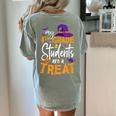 My 4th Grade Students Are a Treat Teacher Halloween Witch For Men Women Kids Women's Comfort Colors T-Shirt Back Print Bay My 4th Grade Students Are a Treat Teacher Halloween Witch For Men Women Kids Women's Comfort Colors T-Shirt Back Print Bay