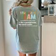 5TH Grade Team Teacher Like A Normal Team Fifth Grade Women's Comfort Colors T-Shirt Back Print Bay 5TH Grade Team Teacher Like A Normal Team Fifth Grade Women's Comfort Colors T-Shirt Back Print Bay