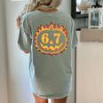 6 7 Meme Halloween Pumpkin Costume For Student Teacher Women's Comfort Colors T-Shirt Back Print Bay 6 7 Meme Halloween Pumpkin Costume For Student Teacher Women's Comfort Colors T-Shirt Back Print Bay