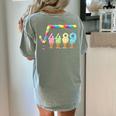 67 Ice Cream Drip Meme Square Root 4489 Slang Teacher Math Women's Comfort Colors T-Shirt Back Print Bay