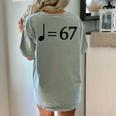 67 Music Meme Slang Musician Kids Music Teacher Women's Comfort Colors T-Shirt Back Print Bay 67 Music Meme Slang Musician Kids Music Teacher Women's Comfort Colors T-Shirt Back Print Bay