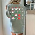 67 Santa Tree Math Teacher Christmas Xmas Humor Women's Comfort Colors T-Shirt Back Print Bay 67 Santa Tree Math Teacher Christmas Xmas Humor Women's Comfort Colors T-Shirt Back Print Bay