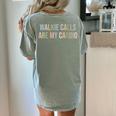 ABA SPED Teacher Coping Skills Walkie Calls Are My Cardio Women's Comfort Colors T-Shirt Back Print Bay ABA SPED Teacher Coping Skills Walkie Calls Are My Cardio Women's Comfort Colors T-Shirt Back Print Bay