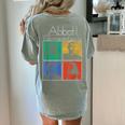 Abbott Elementary Colorful Pop Art Teachers TV Show Women's Comfort Colors T-Shirt Back Print Bay Abbott Elementary Colorful Pop Art Teachers TV Show Women's Comfort Colors T-Shirt Back Print Bay
