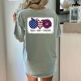 American Flag Teach Love Freedom Preschool Teacher 4th July Women's Comfort Colors T-Shirt Back Print Bay American Flag Teach Love Freedom Preschool Teacher 4th July Women's Comfort Colors T-Shirt Back Print Bay