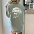 American History Frederick Douglass Teacher Women's Comfort Colors T-Shirt Back Print Bay