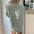 AP Calculus Algebra Tree Math Teacher Nerd Geek Women's Comfort Colors T-Shirt Back Print Bay
