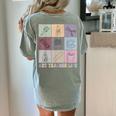 Art Teacher Life Retro Groovy Teaching Future Artists Women's Comfort Colors T-Shirt Back Print Bay Art Teacher Life Retro Groovy Teaching Future Artists Women's Comfort Colors T-Shirt Back Print Bay