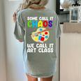 Art Teacher For Men Women Art Teacher Appreciation Women's Comfort Colors T-Shirt Back Print Bay Art Teacher For Men Women Art Teacher Appreciation Women's Comfort Colors T-Shirt Back Print Bay