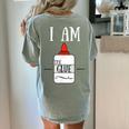 Art Teacher T-Shirt I Am The Glue Women's Comfort Colors T-Shirt Back Print Bay
