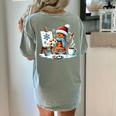 Artist Gingerbread Painter Art Teacher Student Christmas Women's Comfort Colors T-Shirt Back Print Bay Artist Gingerbread Painter Art Teacher Student Christmas Women's Comfort Colors T-Shirt Back Print Bay