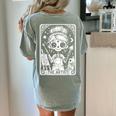 Artist Tarot Card Skeleton Painter Art Teacher Witchy Women's Comfort Colors T-Shirt Back Print Bay Artist Tarot Card Skeleton Painter Art Teacher Witchy Women's Comfort Colors T-Shirt Back Print Bay
