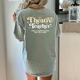 Theatre Teacher Back To School Essential Must Have Women's Comfort Colors T-Shirt Back Print Bay Theatre Teacher Back To School Essential Must Have Women's Comfort Colors T-Shirt Back Print Bay