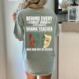 Theatre Teacher Drama Lover Theatre Mask Drama Teacher Women's Comfort Colors T-Shirt Back Print Bay Theatre Teacher Drama Lover Theatre Mask Drama Teacher Women's Comfort Colors T-Shirt Back Print Bay