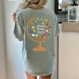 Awesome Teachers T Shirt Teaching Future Leaders Globe For Men Women Women's Comfort Colors T-Shirt Back Print Bay Awesome Teachers T Shirt Teaching Future Leaders Globe For Men Women Women's Comfort Colors T-Shirt Back Print Bay