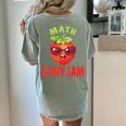 Back To School Math Is My Jam Math Teacher Women's Comfort Colors T-Shirt Back Print Bay