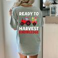 Back To School Teacher Farming Tractor Farmer Kids 100th Day Women's Comfort Colors T-Shirt Back Print Bay Back To School Teacher Farming Tractor Farmer Kids 100th Day Women's Comfort Colors T-Shirt Back Print Bay